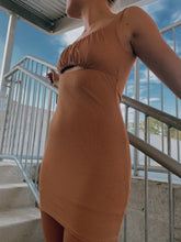 Load image into Gallery viewer, Ribbed Cut Out Dress
